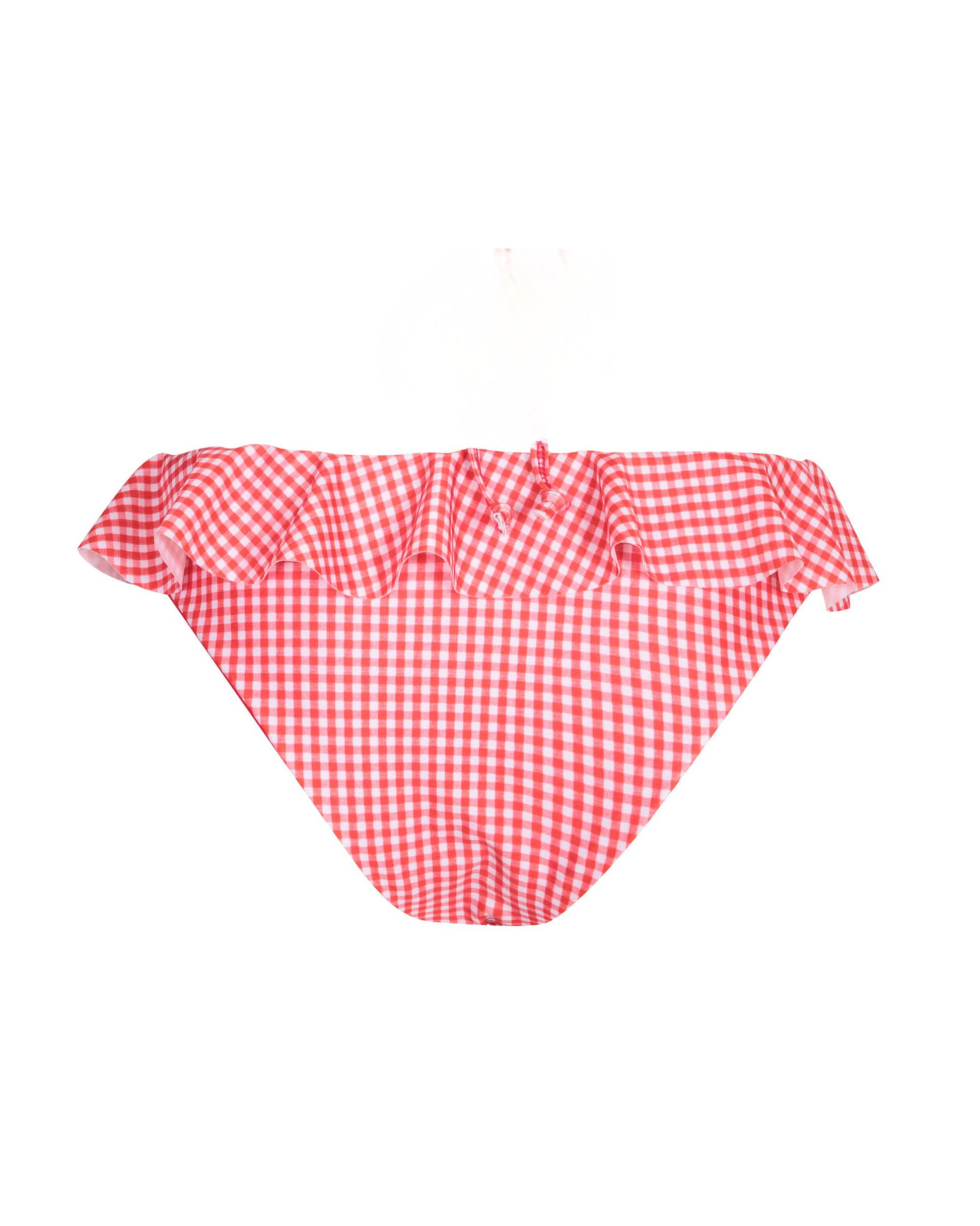The Erin Bikini Bottoms - Red Gingham