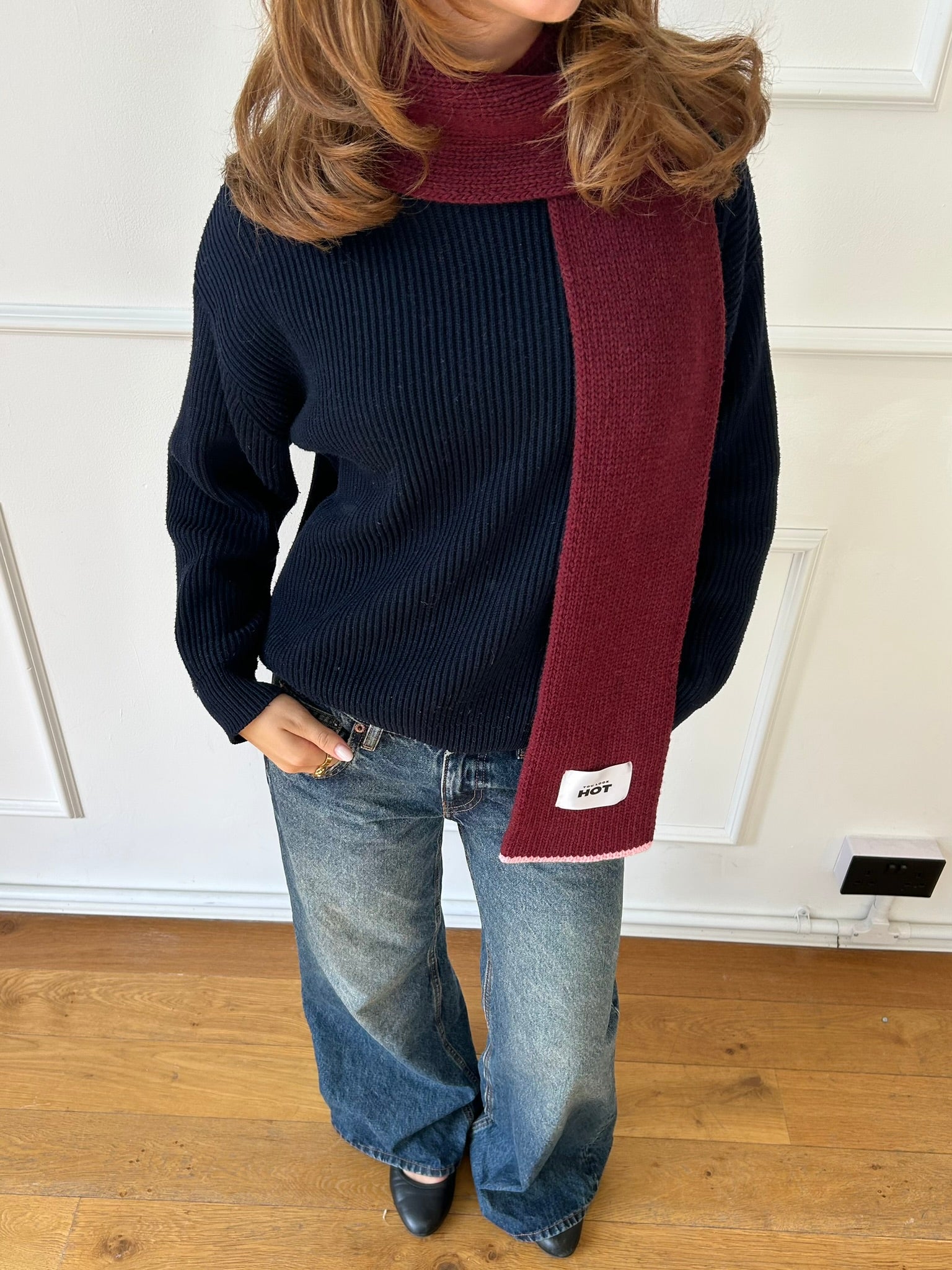 The Annie Scarf - Red