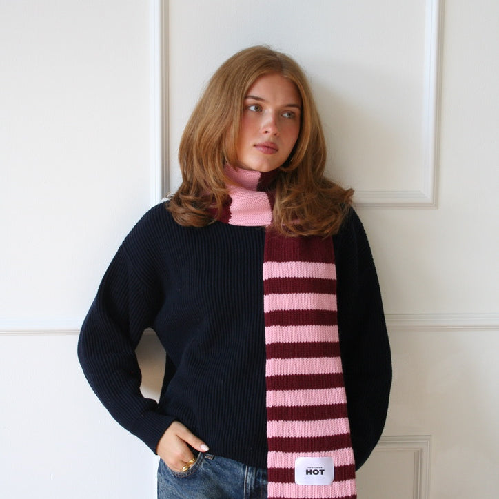 The YLH Scarf - Pink & Hot Pink Limited Edition