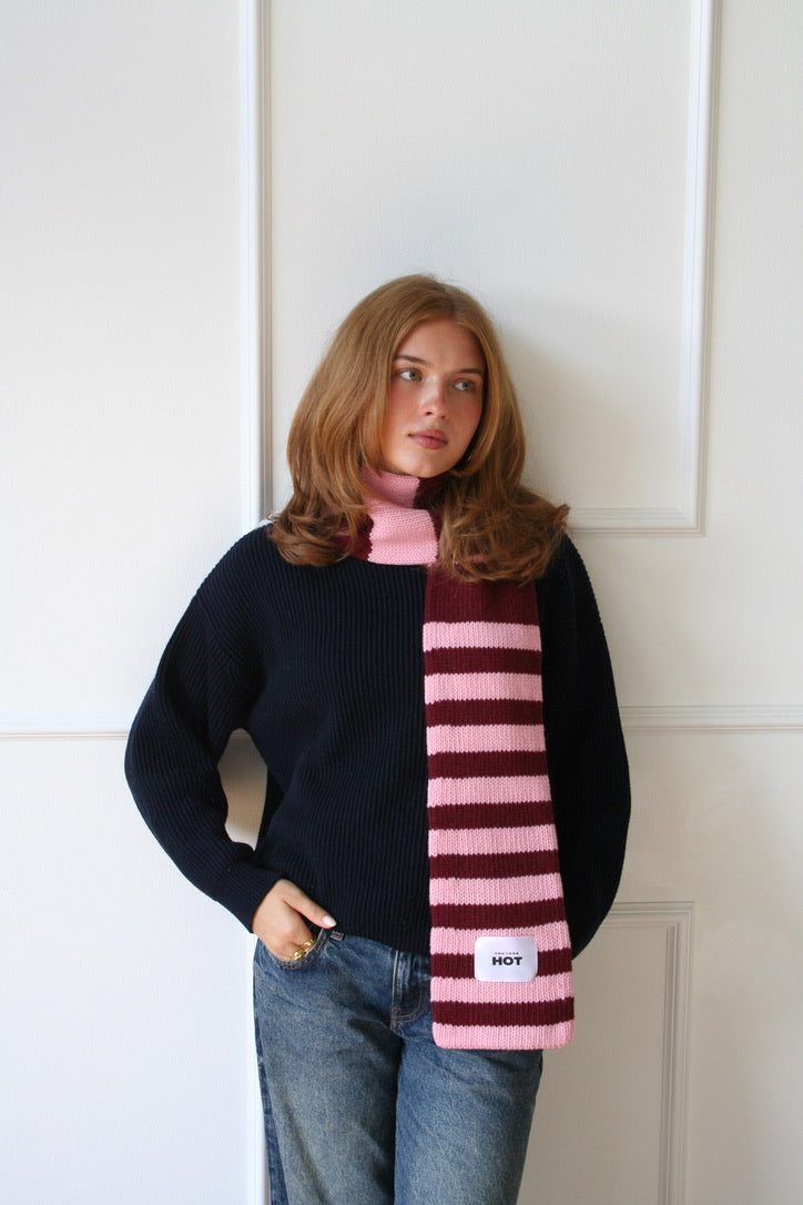 The YLH Scarf - Pink & Hot Pink Limited Edition
