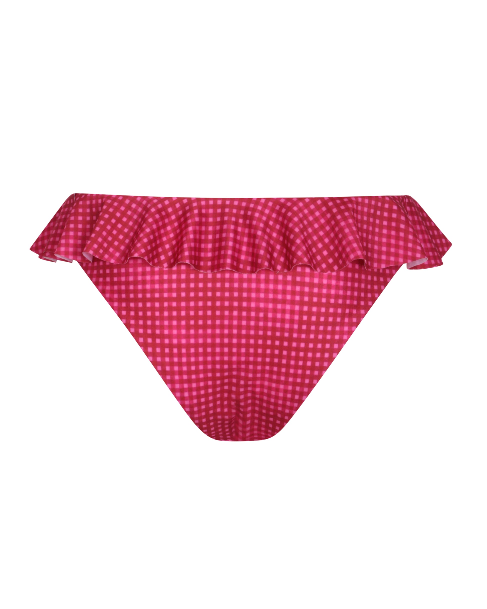 The Erin Bikini Bottoms - Pink Gingham