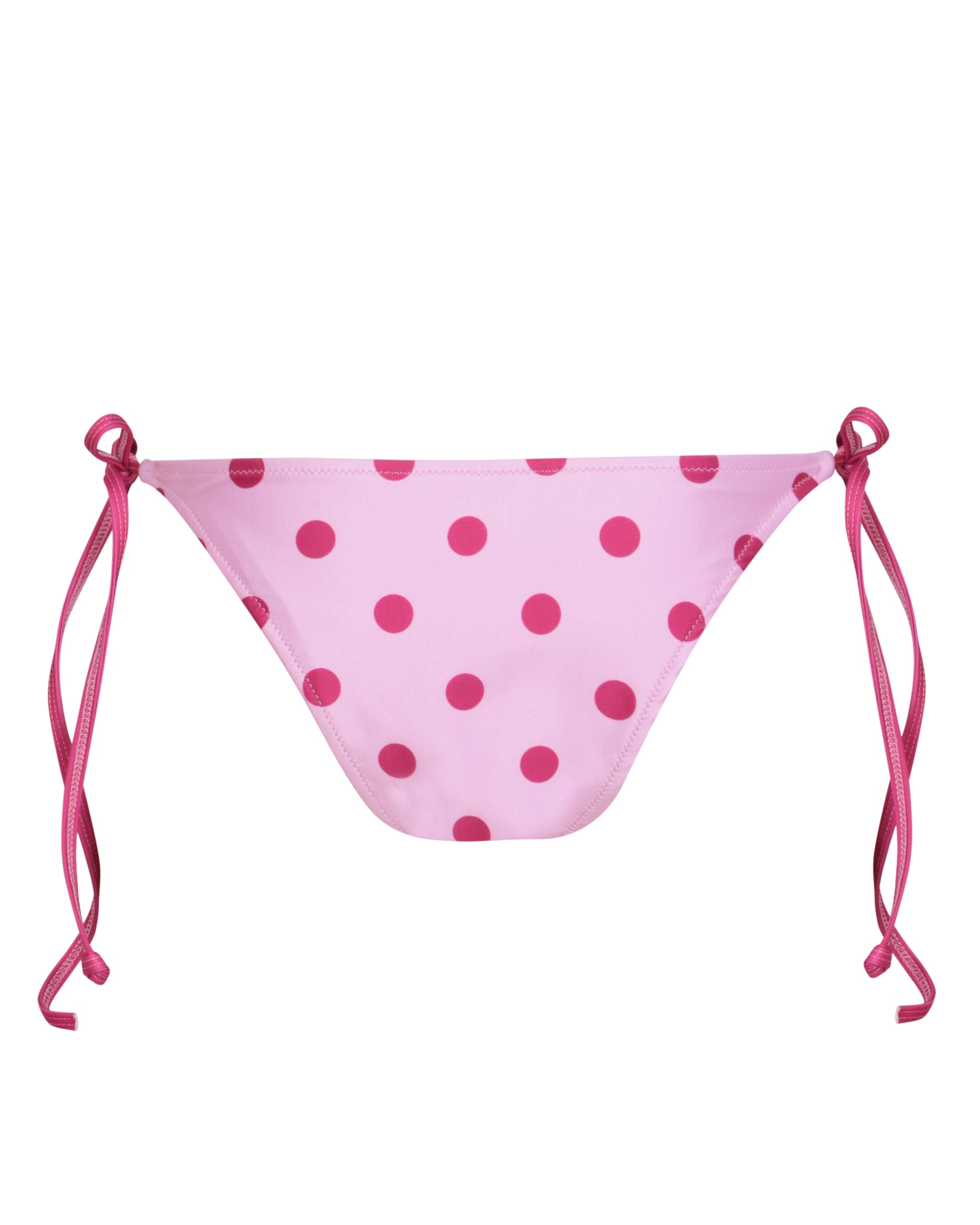 The Tiggy Bikini Bottoms - Pink Polka Dot