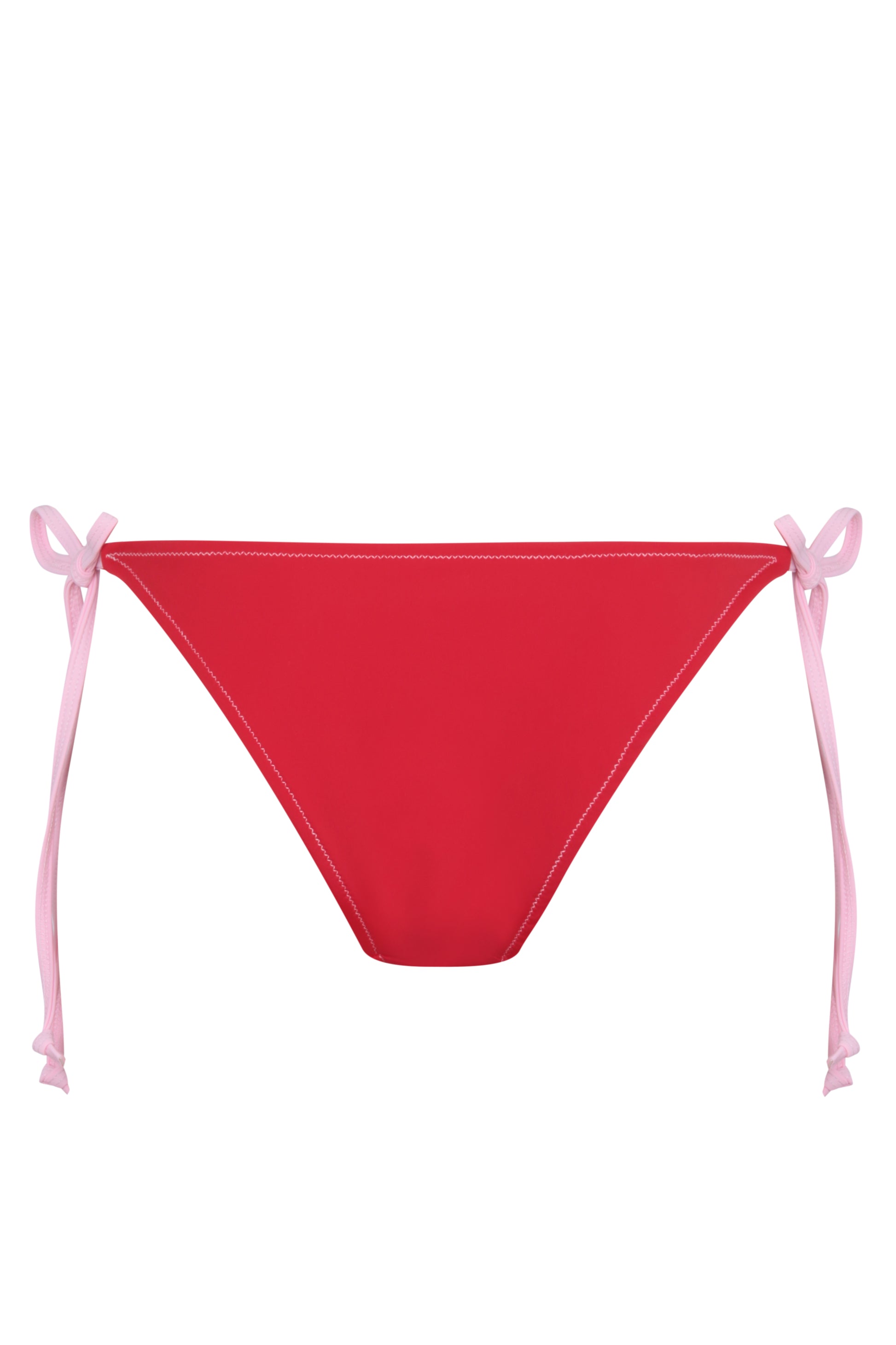 The Tiggy Bikini Bottoms - Red & Pink