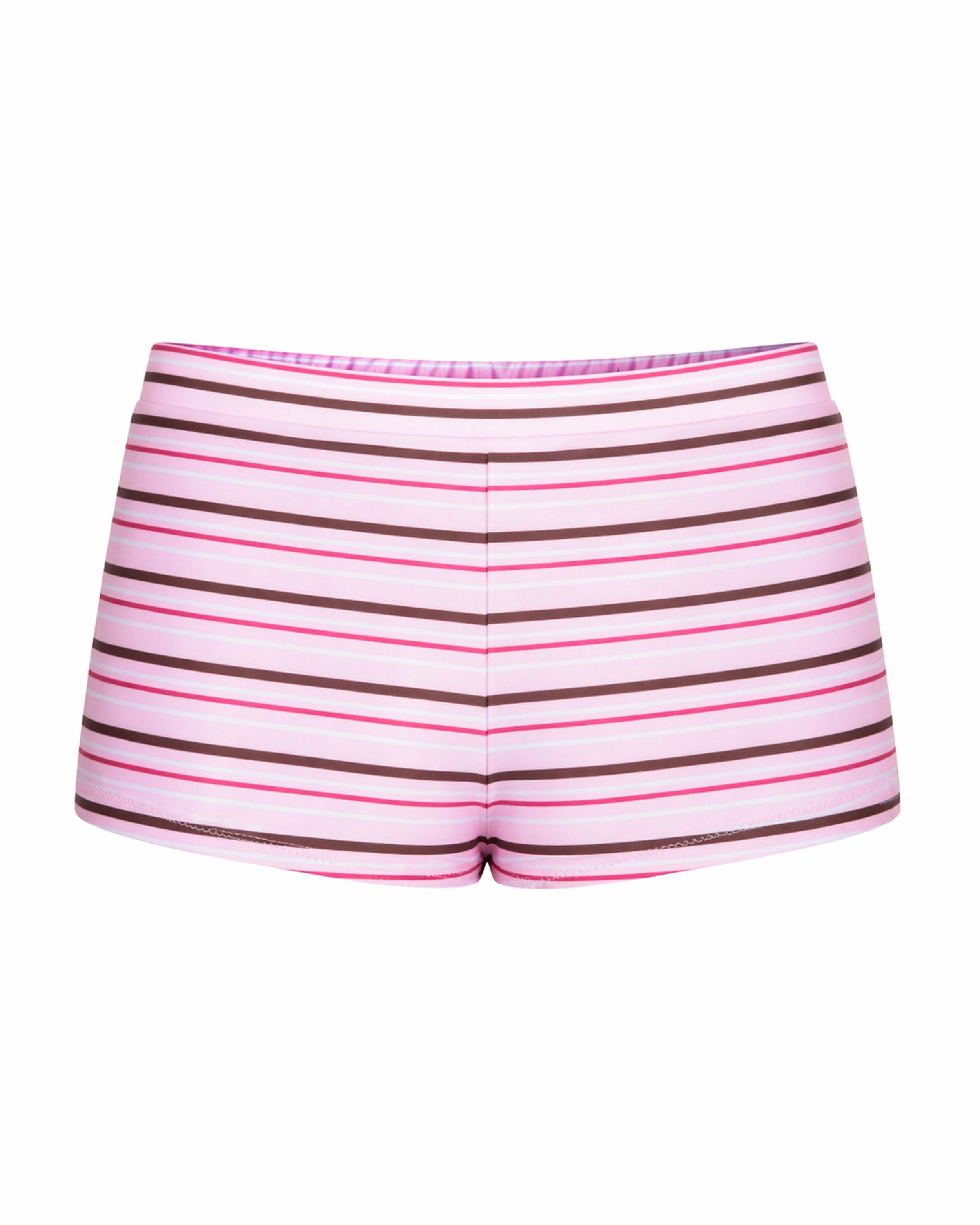 The Tshenolo Shorts - Pink Stripes