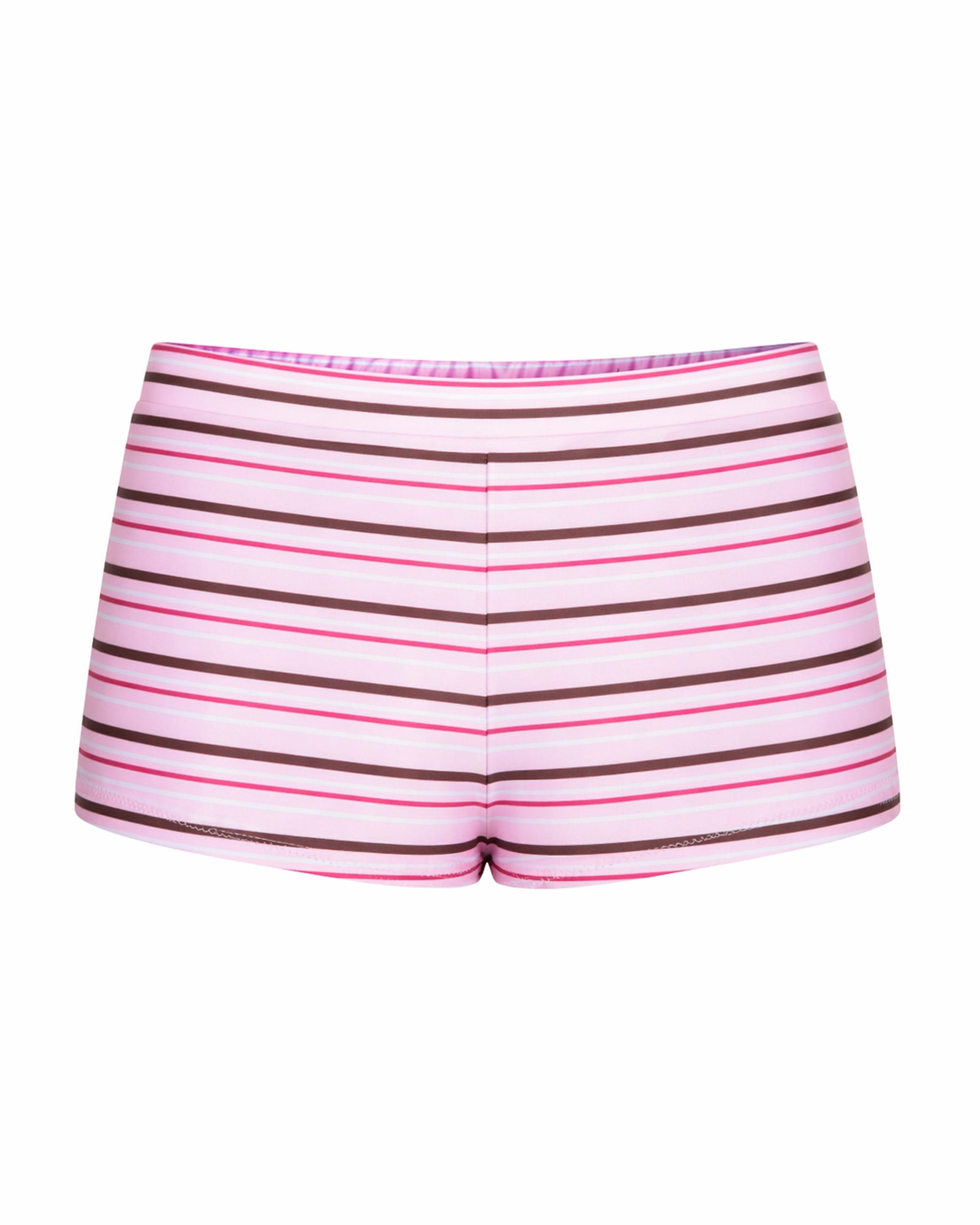 The Tshenolo Shorts - Pink Stripes
