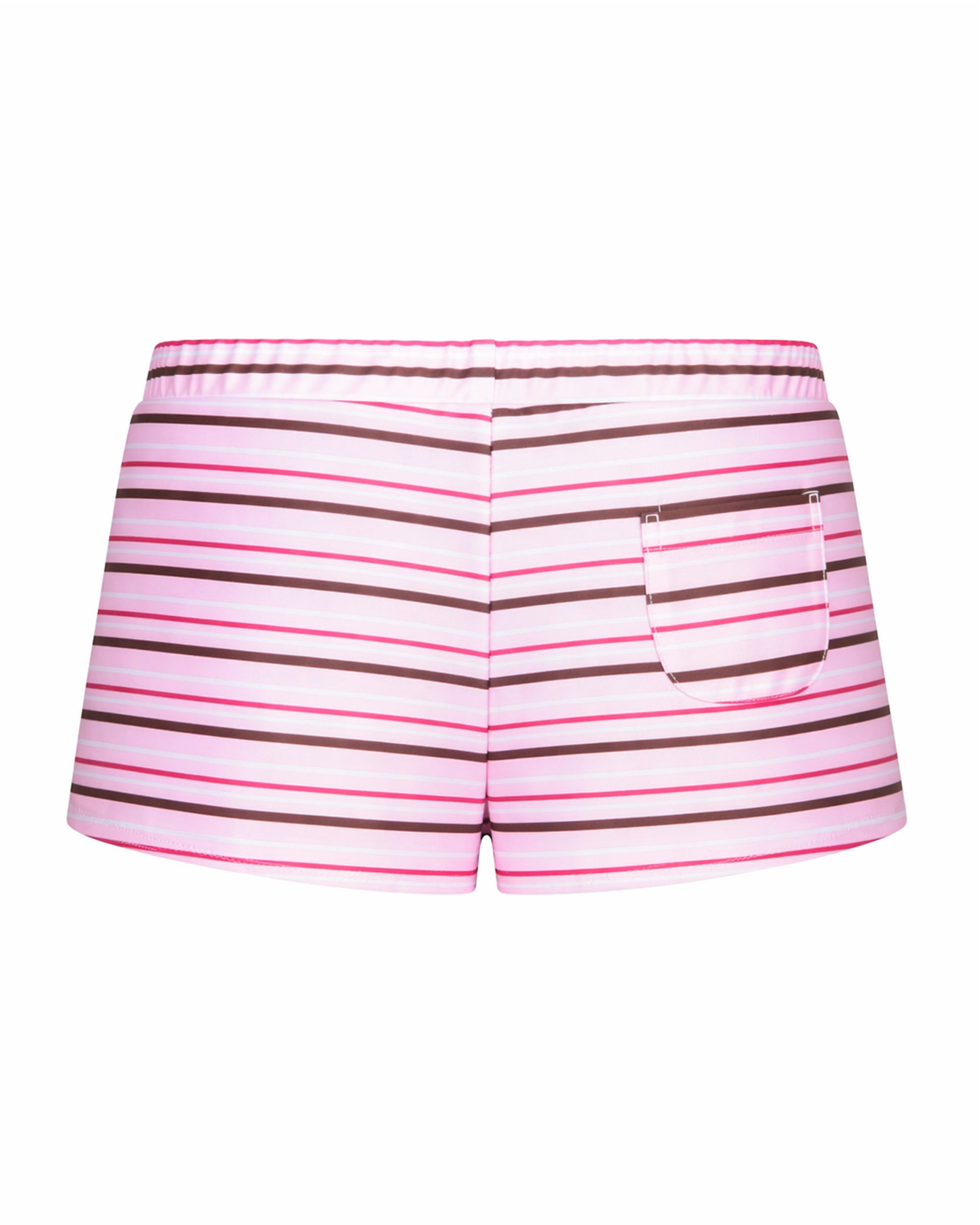 The Tshenolo Shorts - Pink Stripes