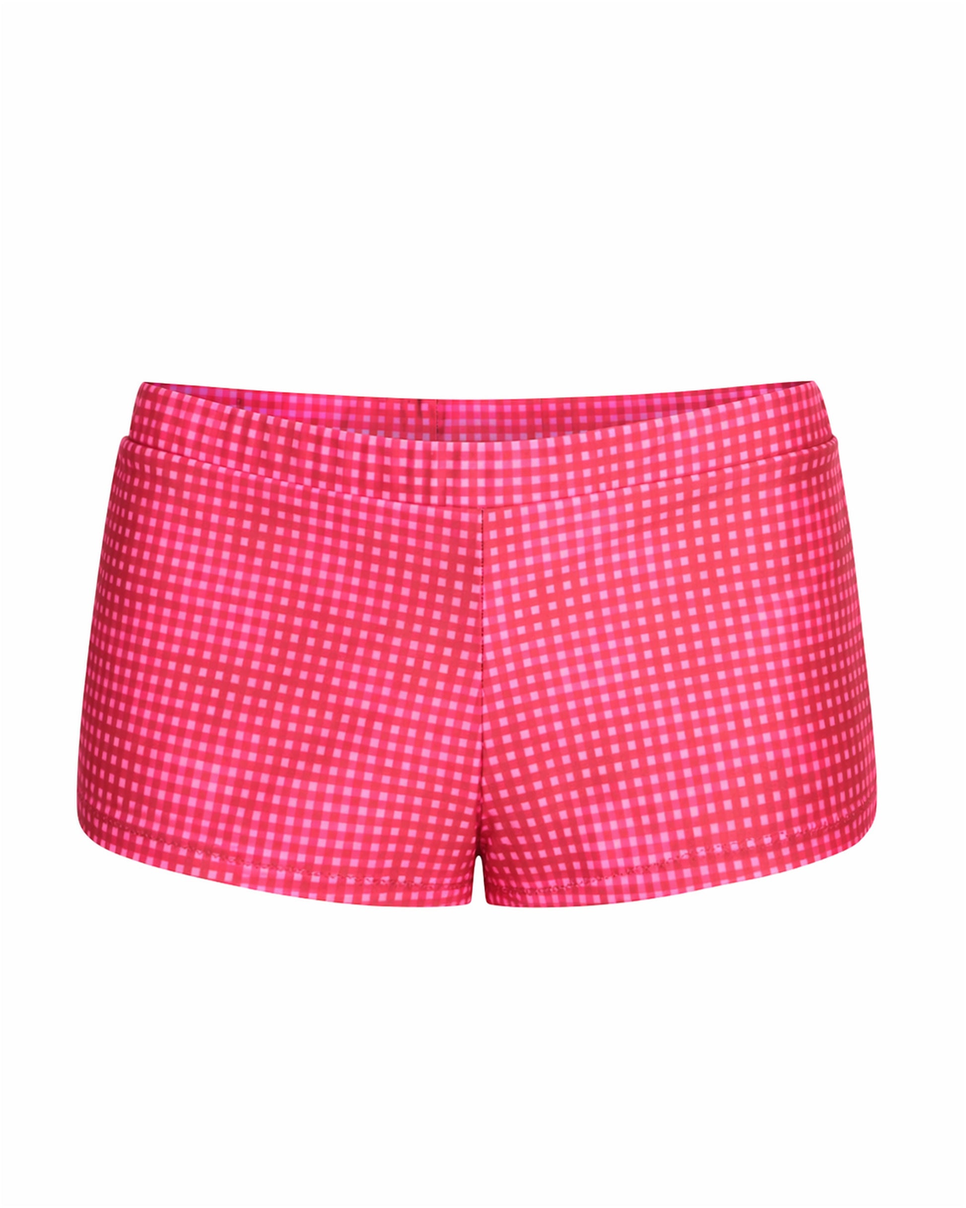 The Tshenolo Shorts - Pink Gingham