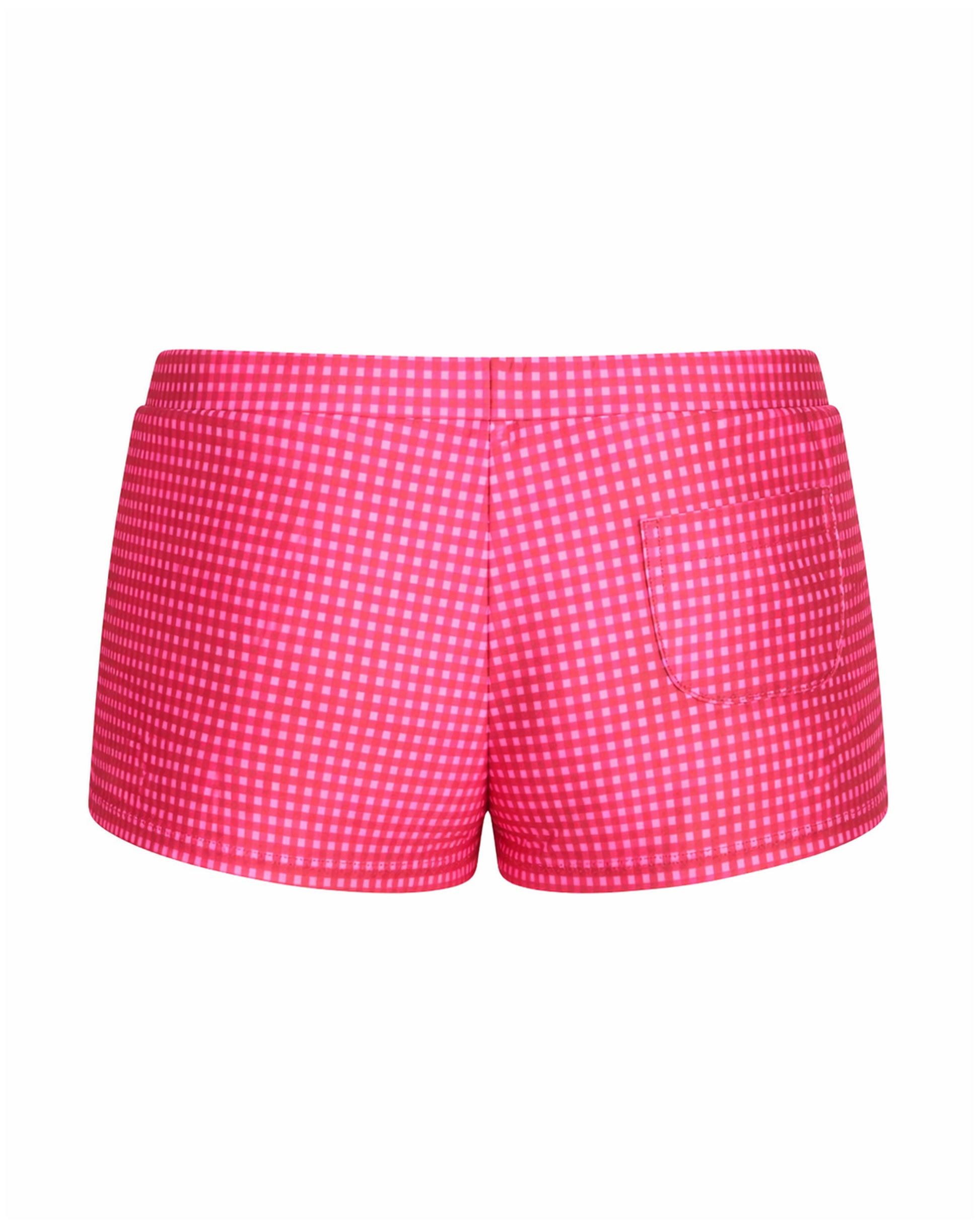 The Tshenolo Shorts - Pink Gingham