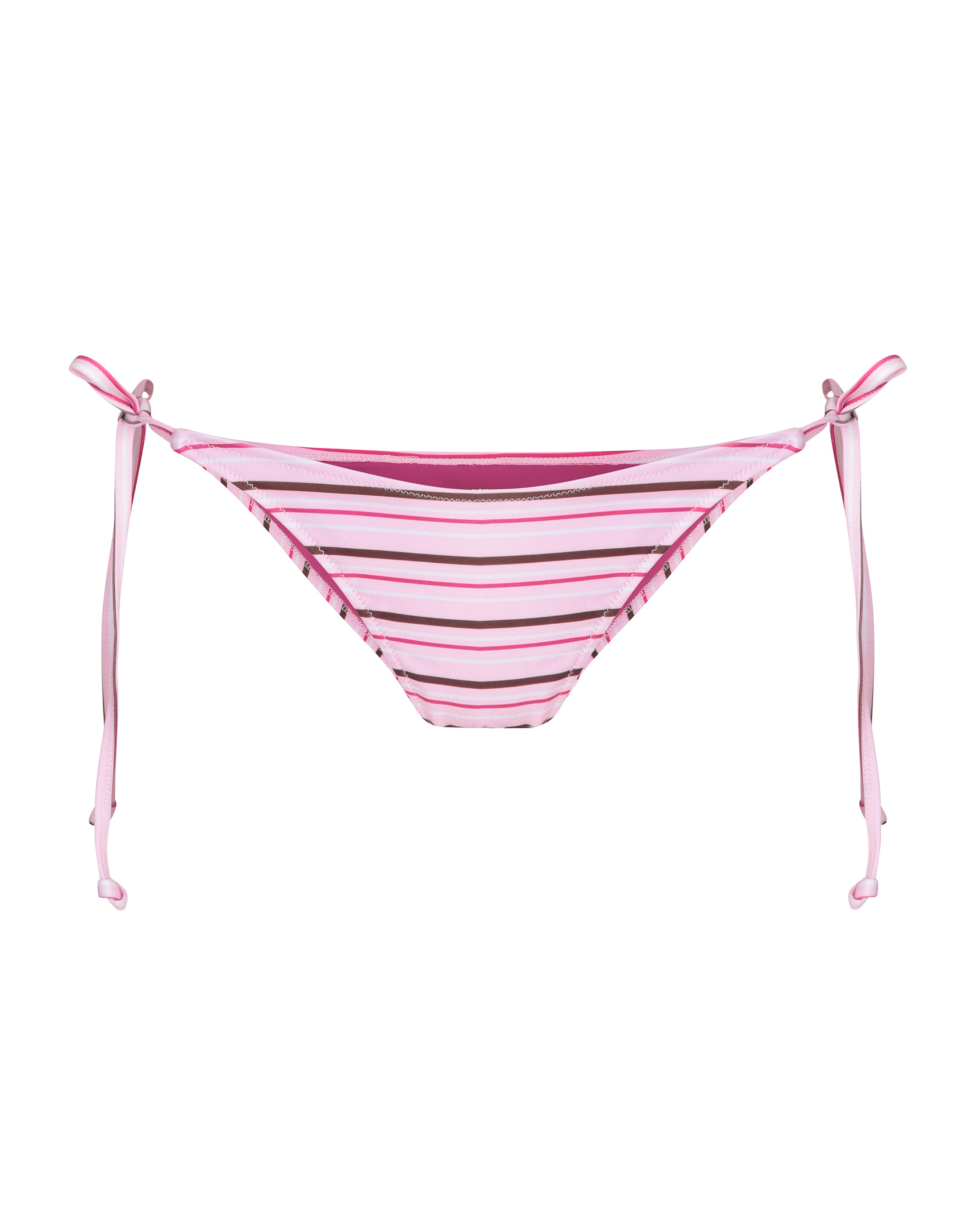The Tiggy Bikini Bottoms - Pink Stripes