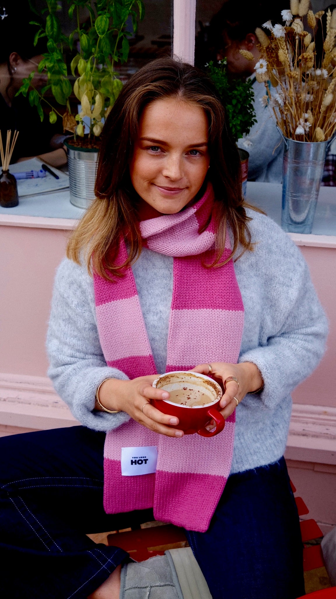 The YLH Scarf - Pink & Baby Pink