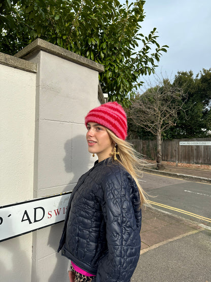 The YLH Beanie - Pink/Red