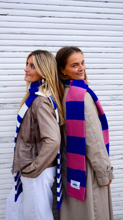 The YLH Scarf - Pink/Blue