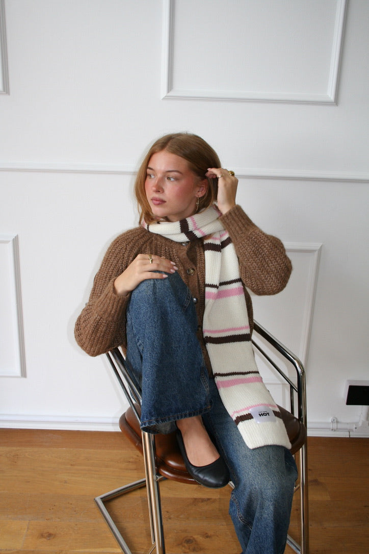 The Eliza Scarf - Cream