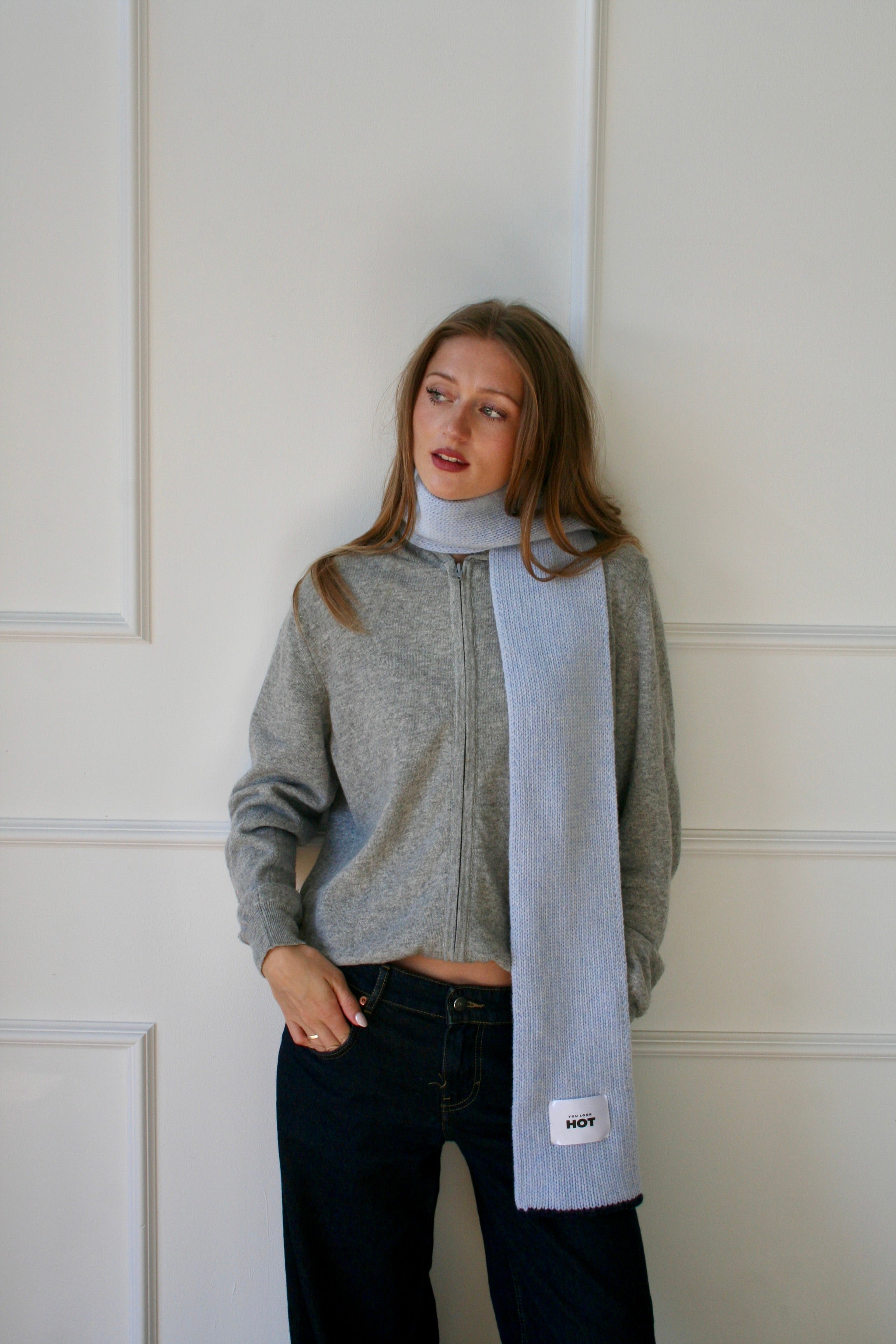 The Annie Scarf - Blue