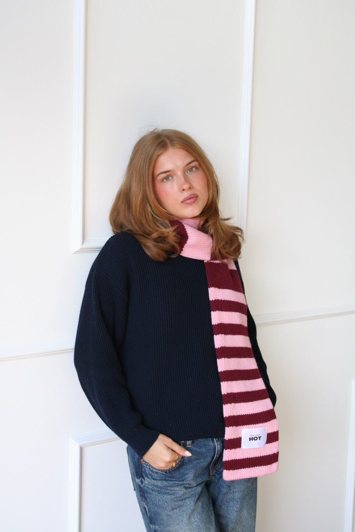 The YLH Scarf - Pink & Hot Pink Limited Edition
