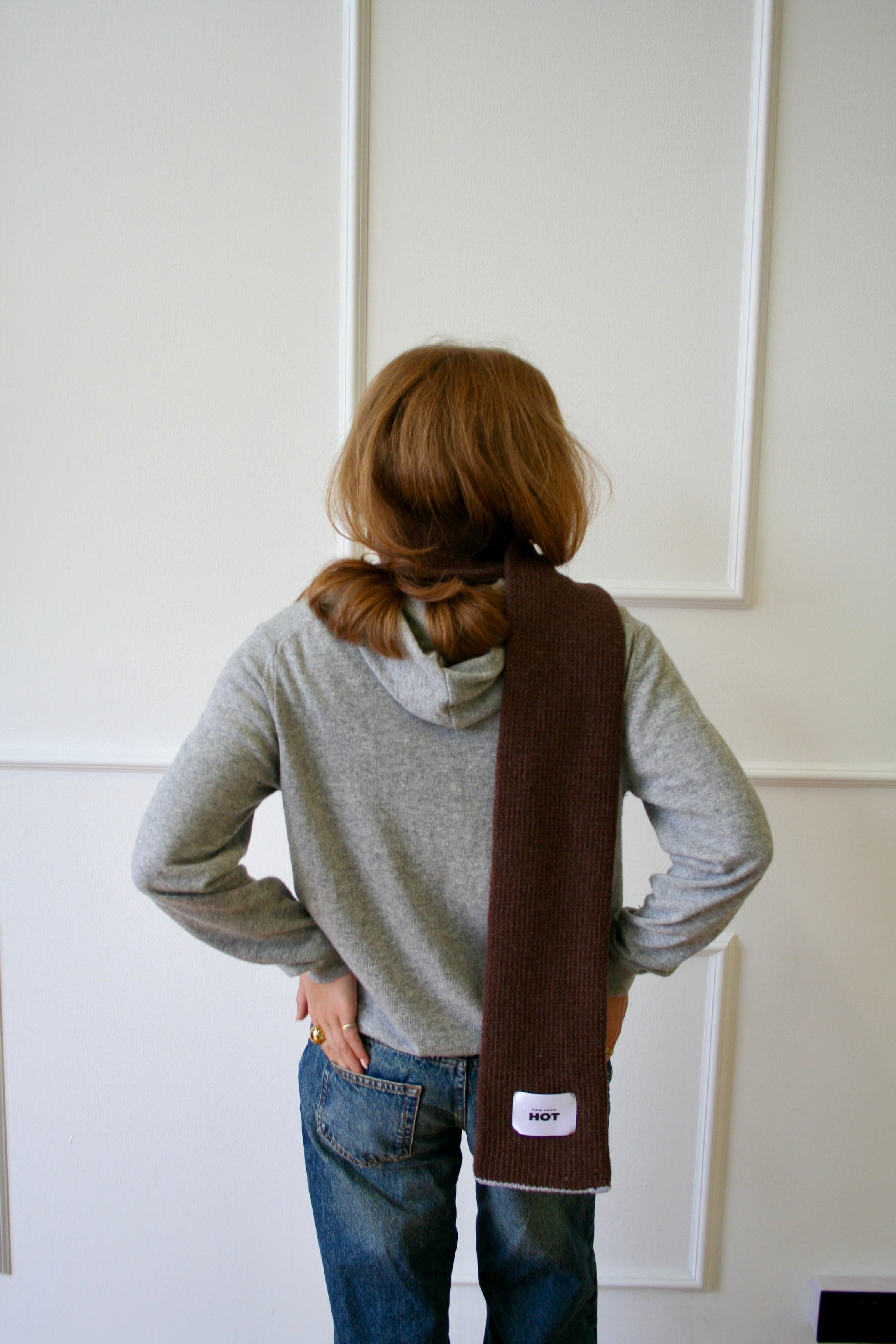 The Annie Scarf - Brown