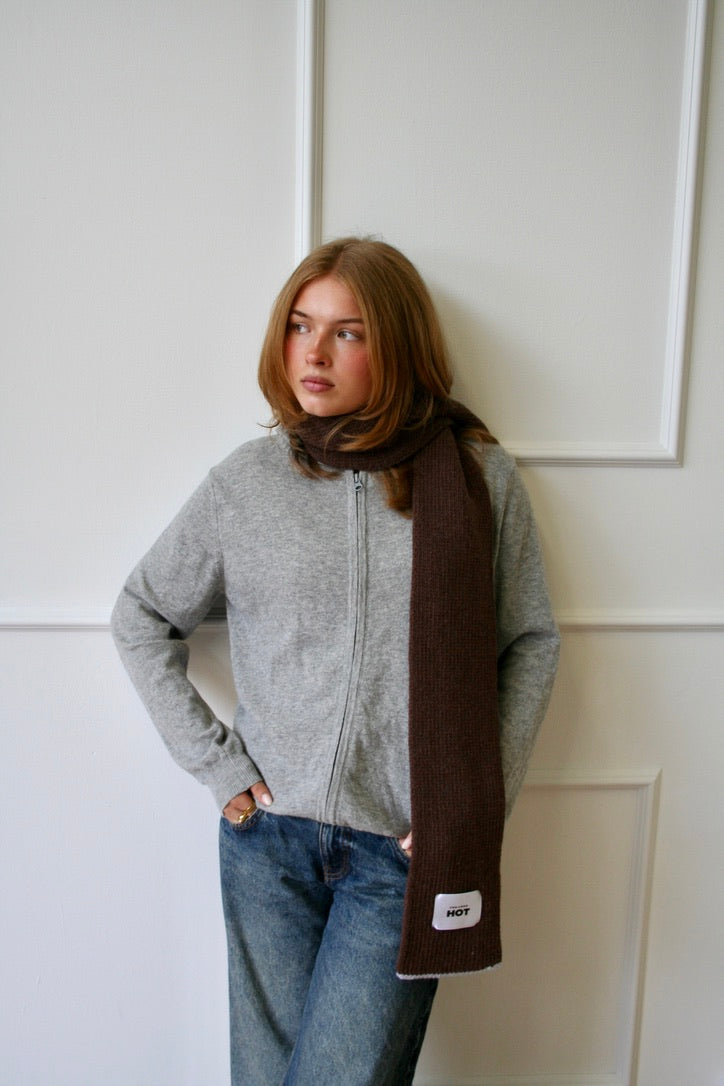 The Annie Scarf - Brown