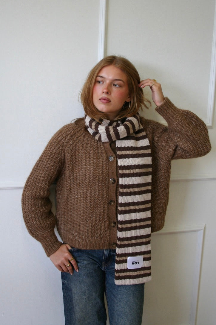 The Rory Scarf - Brown