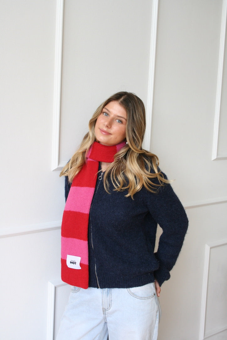 The YLH Scarf - Red & Pink