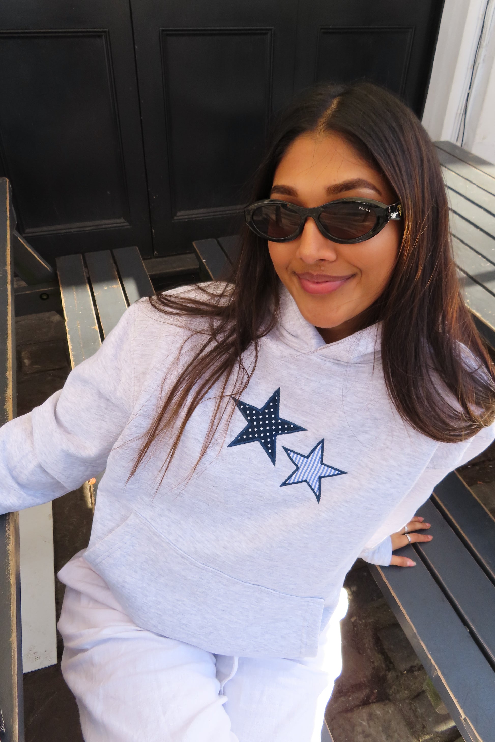 The YLH Star Hoodie - Navy