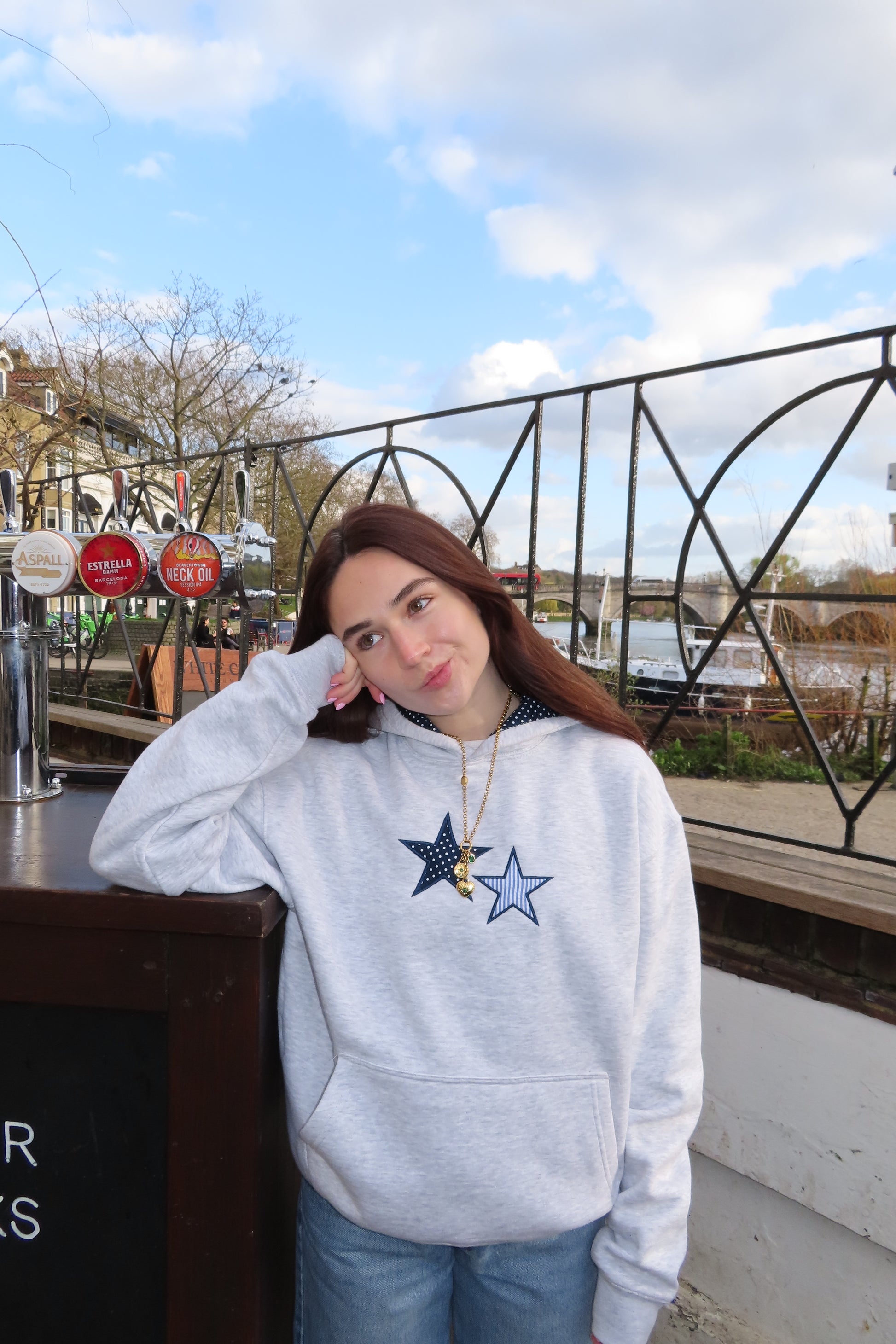 The YLH Star Hoodie - Navy
