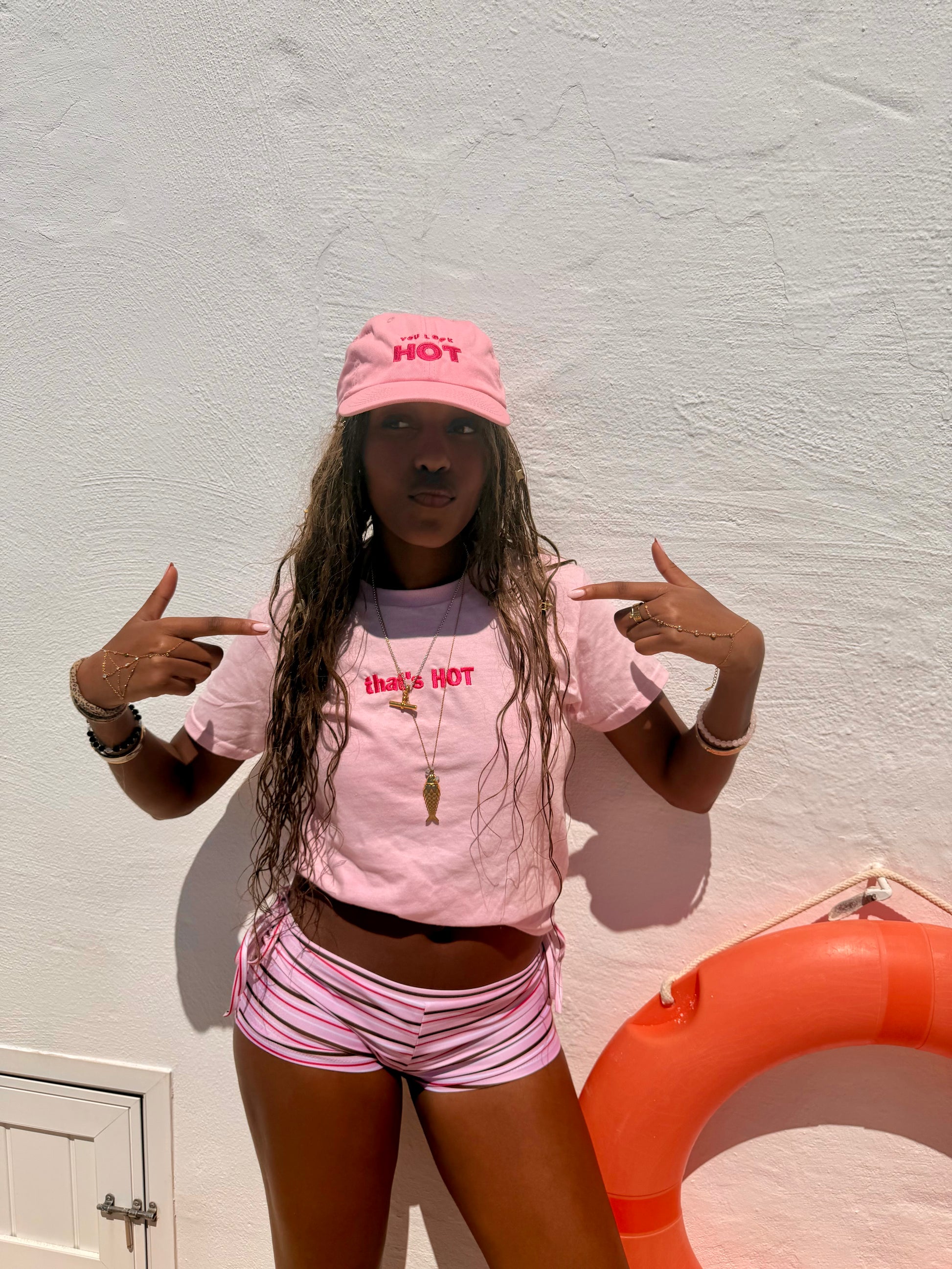 That's HOT Baby Tee - Pink