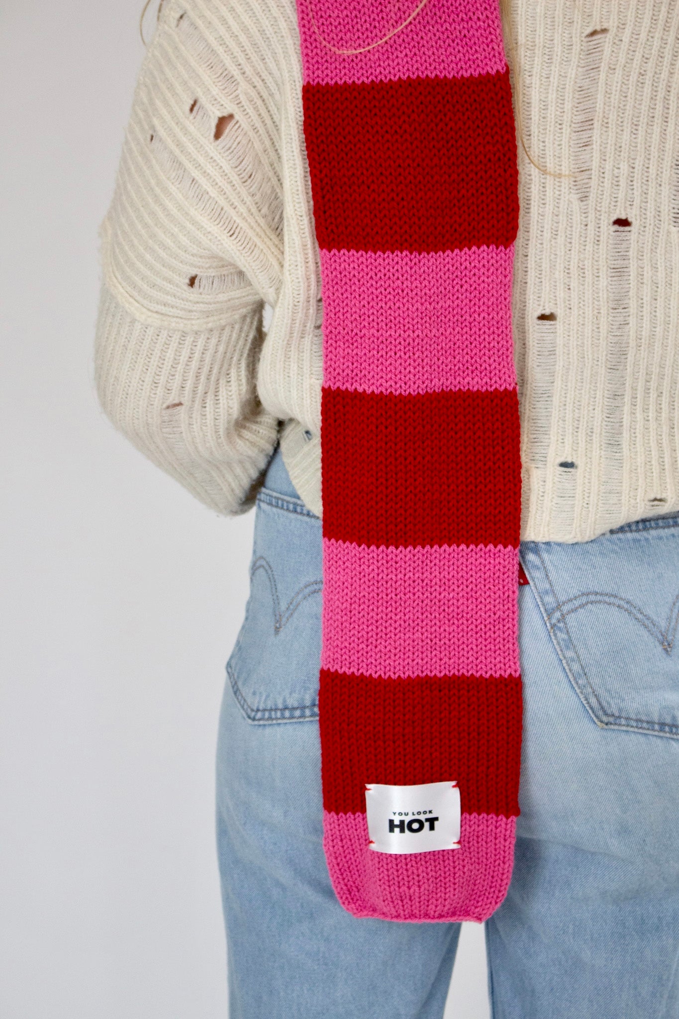 The YLH Scarf - Red/Pink