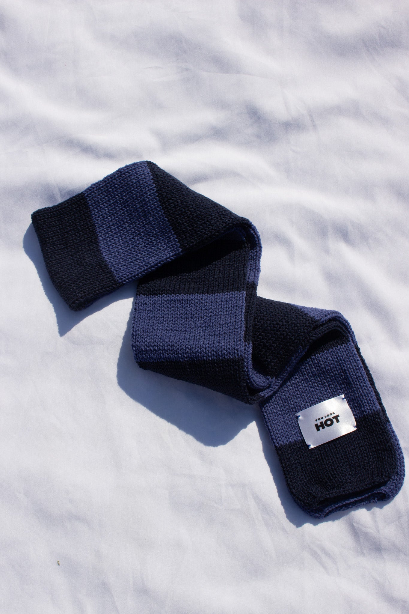 The YLH Scarf - Denim/Navy