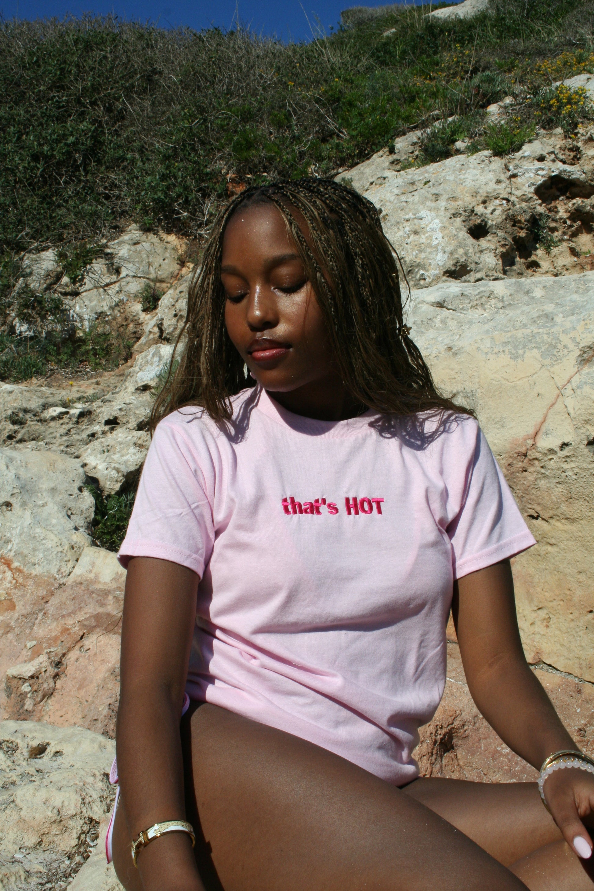 That's HOT Baby Tee - Pink