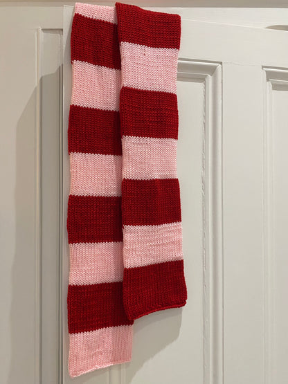 The YLH Scarf - Baby Pink/Red