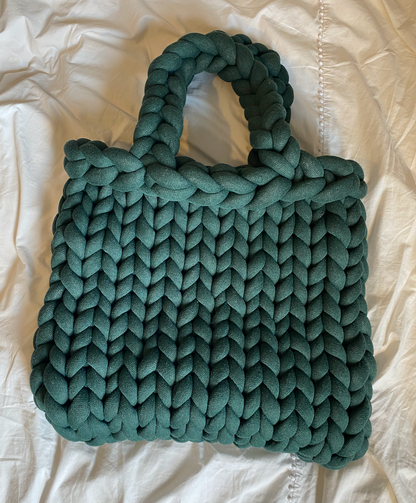 The Chunky Tote - Green