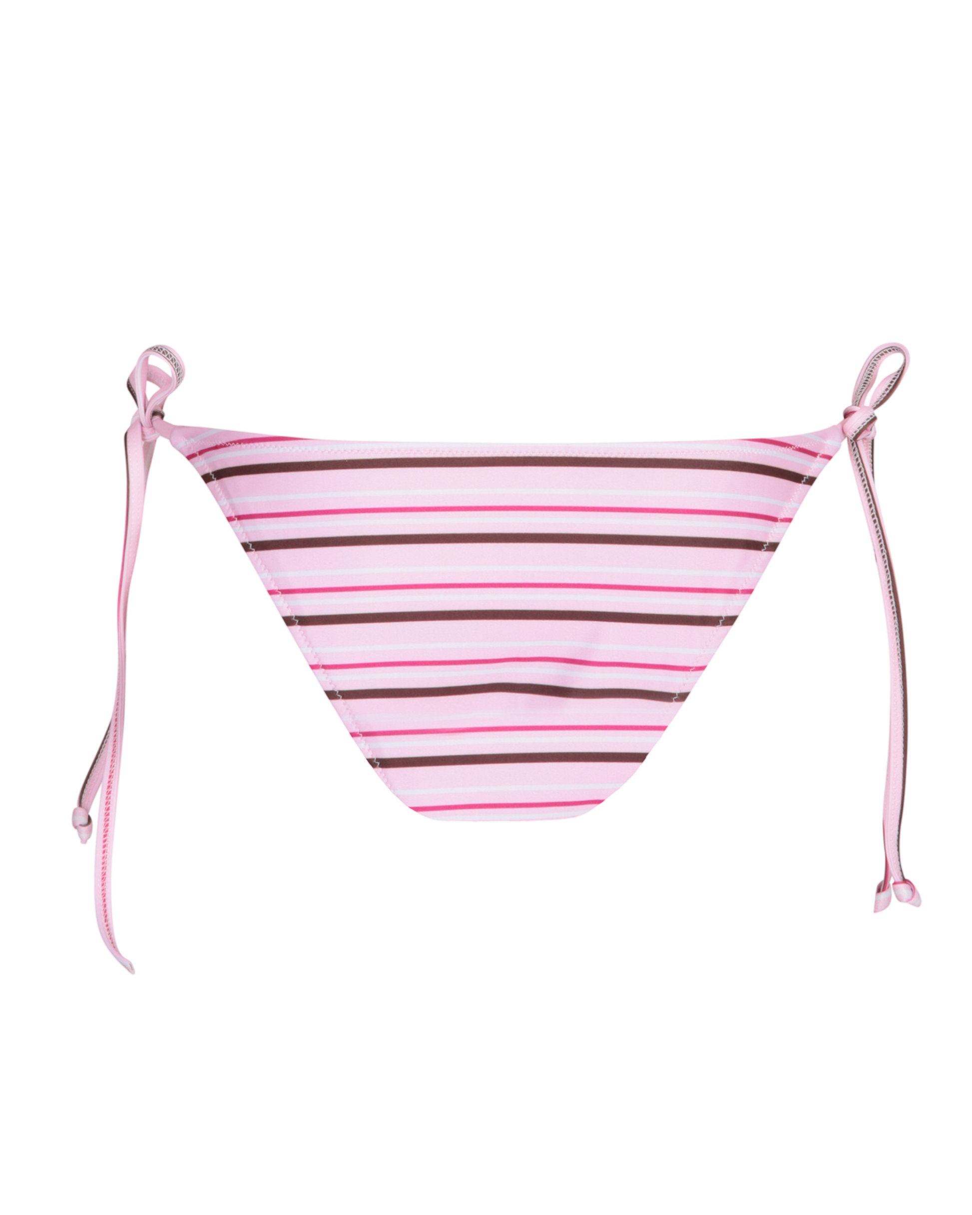 The Tiggy Bikini Bottoms - Pink Stripes